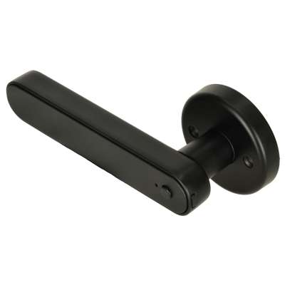 Electronic door lock fingerprint code handle bluetooth