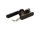Electronic door lock fingerprint code handle bluetooth 9