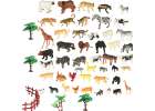 Figures zoo animals set of 59 el. 9