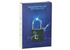 Fingerprint padlock smart electronic black 10