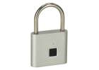 Fingerprint padlock smart electronic black 2