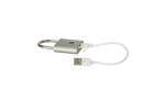 Fingerprint padlock smart electronic black 4