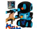 Gra zręcznościowa robot strzelanie do celu gra + 2x pistolet + kulki 1