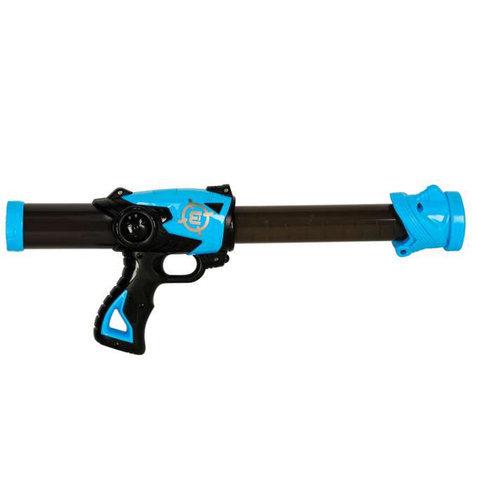 Hungry robot target shooting arcade game set gun + balls