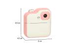 Instant camera for children 1GB 24mpx pink 14