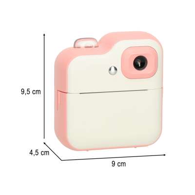 Instant camera for children 1GB 24mpx pink