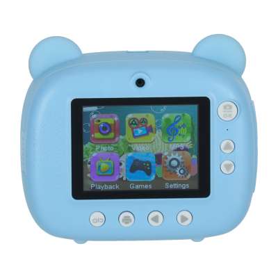 Instant camera teddy bear for children