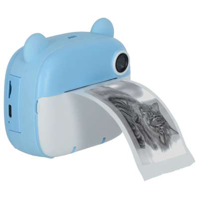 Instant camera teddy bear for children