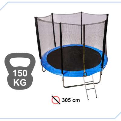 Children's garden trampoline net 305cm 42kg