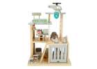 Komisariat policji drewniany tor + radiowóz helikoptery parking 4