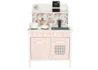 Kuchnia dla dzieci drewniana LULILO FLORA różowa 2