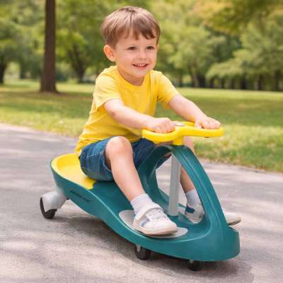 LED Swing Fix S3 gravity ride-on glowing wheels green yellow