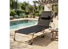 LUARO Folding tourist field bed canada 193 cm grey 6