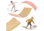 LULILO Ajlo children's felt rocker balance board pink 1
