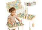LULILO LUDO sensory wooden table mint 1