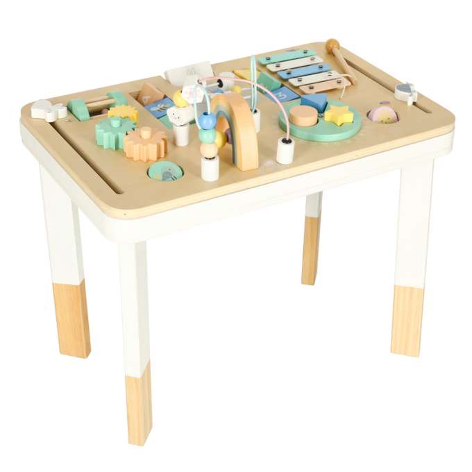 LULILO LUDO sensory wooden table mint