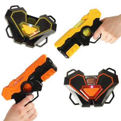 Laser paintball gun with infrared target set of 2 pcs.