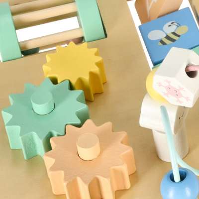 Lulilo Colorful montessori manipulative table