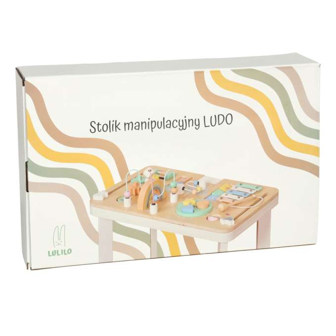 Lulilo Colorful montessori manipulative table
