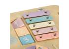 Lulilo Stolik manipulacyjny montessori pastelowy 4