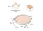 Lulilo coffee tea set wooden for kids 8