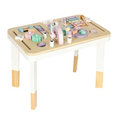 Lulilo manipulative table montessori pastel
