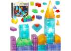 Magnetic light-up blocks 64 el. 1