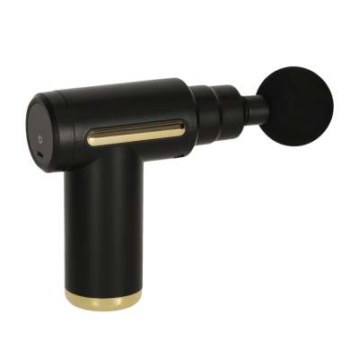 Massage gun massager 4 ends black