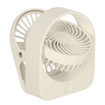 Mini desk fan with USB clip