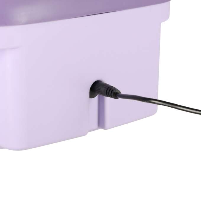 Mini folding portable washing machine 12L purple