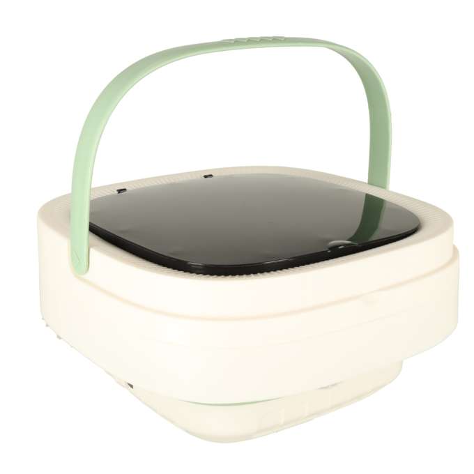 Mini portable washing machine folding 12L green