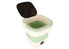 Mini portable washing machine folding 12L green 10