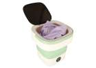 Mini portable washing machine folding 12L green 9