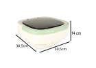 Mini portable washing machine folding 12L green 16