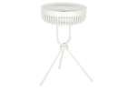Mini standing desk fan white 3