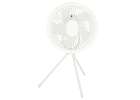 Mini standing desk fan white 5