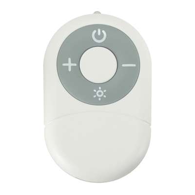 Mini standing desk fan white