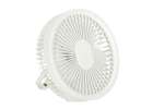 Mini standing desk fan white 10