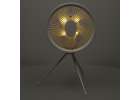 Mini standing desk fan white 12