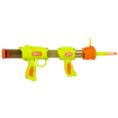 Nerfy cartridge ball gun 2in1 green