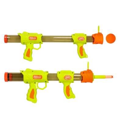 Nerfy cartridge ball gun 2in1 green