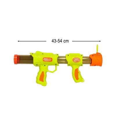 Nerfy cartridge ball gun 2in1 green