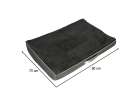 Orthopaedic dog bed cat bed waterproof lounger 90cm grey 9