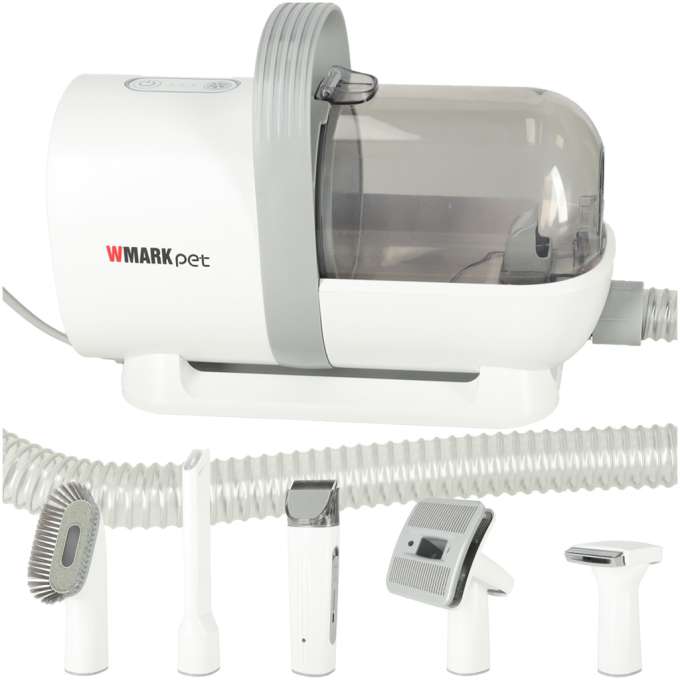 Pet hair vacuum cleaner grooming