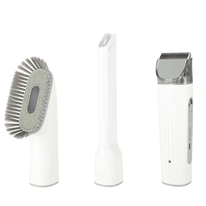 Pet hair vacuum cleaner grooming