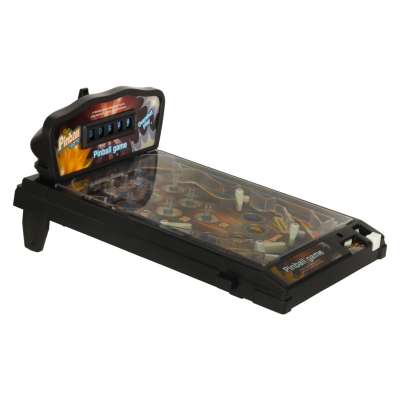 Pinball flipper table arcade game with lights and music