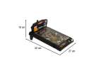 Pinball flipper table arcade game with lights and music 8