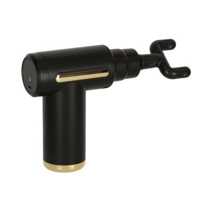 Massage gun LED body back massager 4in1 black