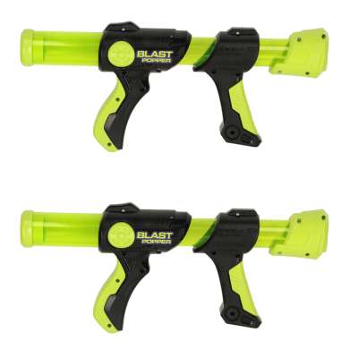 Pistolet na kulki piankowe x2 zestaw +  maska ochronna x2