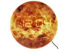 Planet mars orange 32cm price clock 3